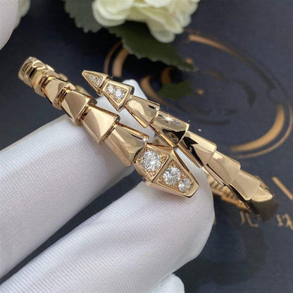 [TOPON]SERPENTI BRACELET DIAMONDS PINK GOLD