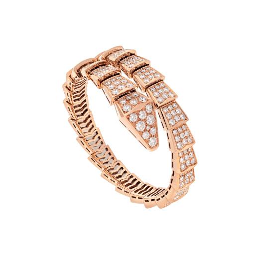 [TOPON]SERPENTI BRACELET 8MM PINK GOLD DIAMOND