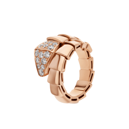 [TOPON]SERPENTI RING PINK GOLD DIAMOND