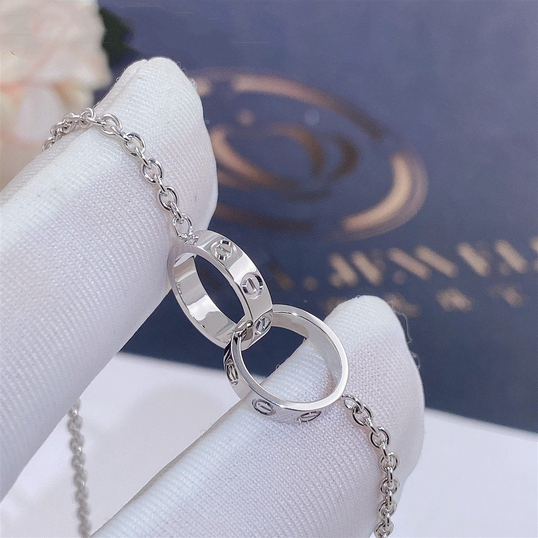 [TOPON]LOVE BRACELET DOUBLE RING