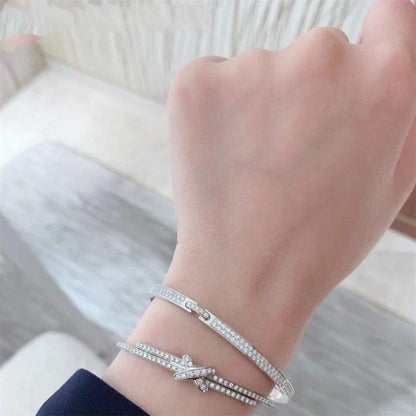 [TOPON]JEUX DE BRACELET DIAMONDS SILVER