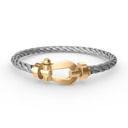 [TOPON]FORCE LARGE HORSESHOE NO DIAMOND BRACELET GOLD