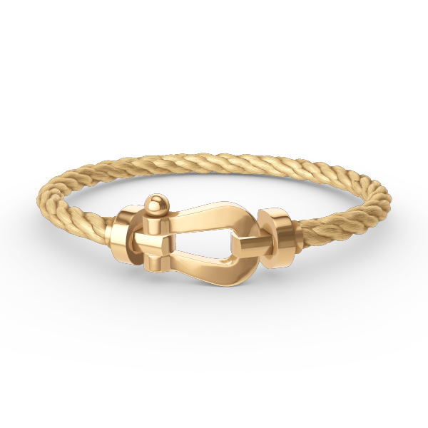 [TOPON]FORCE LARGE HORSESHOE NO DIAMOND BRACELET GOLD