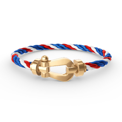 [TOPON]FORCE LARGE HORSESHOE NO DIAMOND BRACELET GOLD