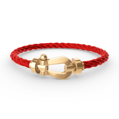 [TOPON]FORCE LARGE HORSESHOE NO DIAMOND BRACELET GOLD