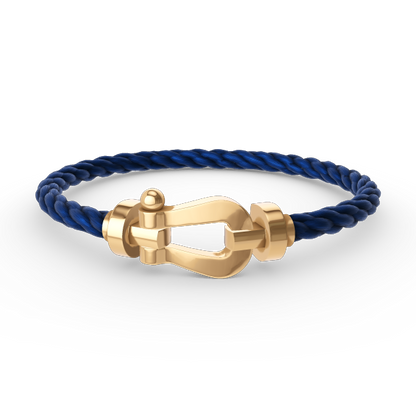 [TOPON]FORCE LARGE HORSESHOE NO DIAMOND BRACELET GOLD