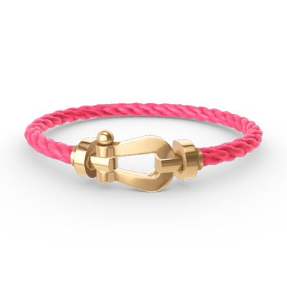 [TOPON]FORCE LARGE HORSESHOE NO DIAMOND BRACELET GOLD