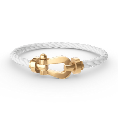 [TOPON]FORCE LARGE HORSESHOE NO DIAMOND BRACELET GOLD