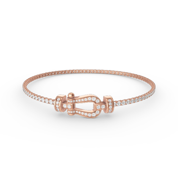 [TOPON]FORCE  HORSESHOE  DIAMOND TENNIS BRACELET