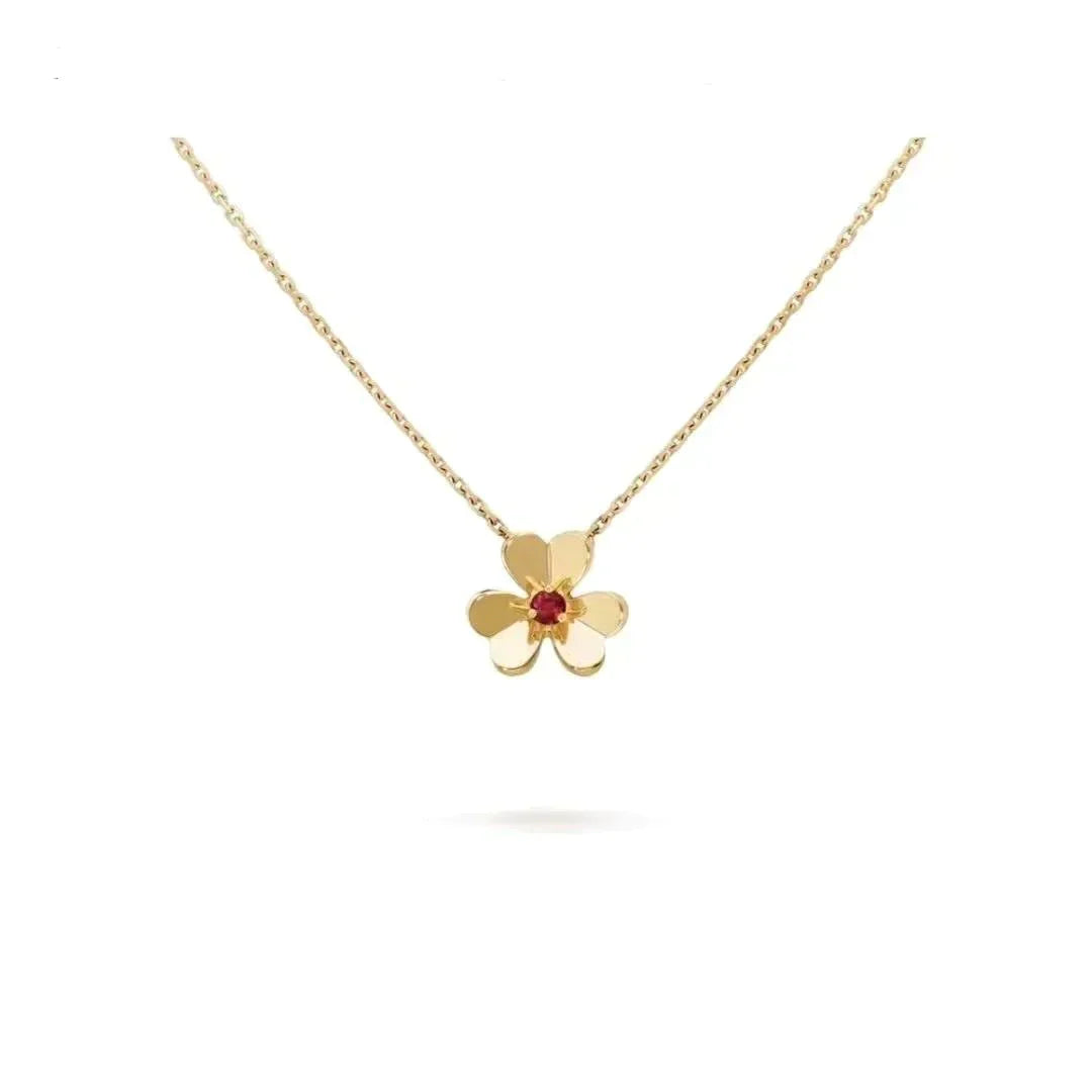 [TOPON]FRIVOLE GOLD FLOWER NECKLACE