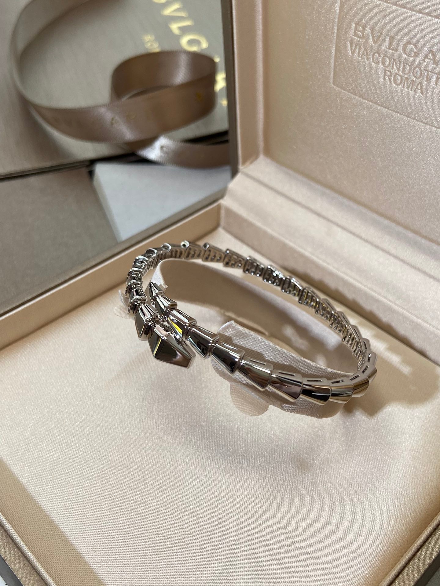 [TOPON]SERPENTI VIPER SILVER BRACELET