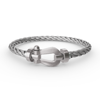 [TOPON]FORCE LARGE HORSESHOE NO DIAMOND BRACELET SILVER