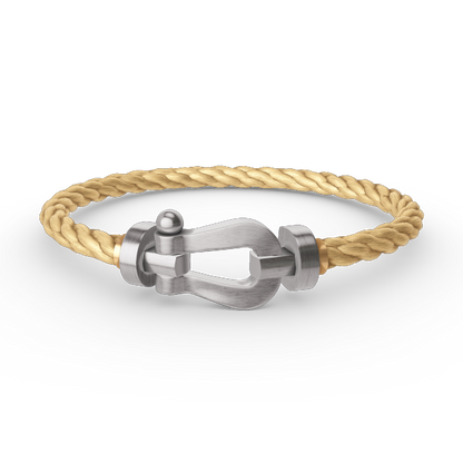 [TOPON]FORCE LARGE HORSESHOE NO DIAMOND BRACELET SILVER