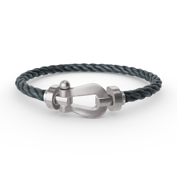 [TOPON]FORCE LARGE HORSESHOE NO DIAMOND BRACELET SILVER