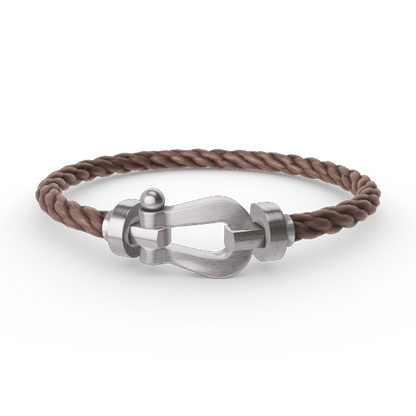 [TOPON]FORCE LARGE HORSESHOE NO DIAMOND BRACELET SILVER