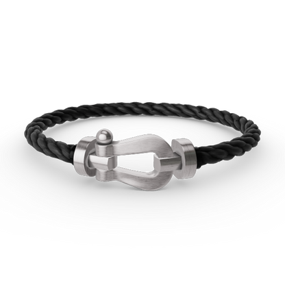 [TOPON]FORCE LARGE HORSESHOE NO DIAMOND BRACELET SILVER