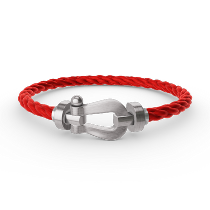 [TOPON]FORCE LARGE HORSESHOE NO DIAMOND BRACELET SILVER