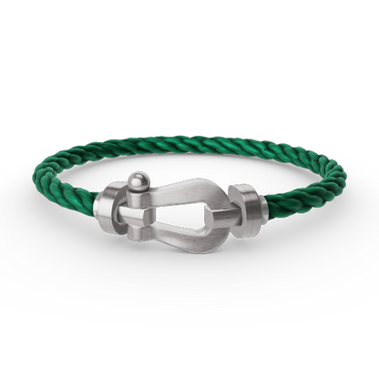 [TOPON]FORCE LARGE HORSESHOE NO DIAMOND BRACELET SILVER