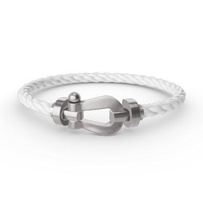 [TOPON]FORCE LARGE HORSESHOE NO DIAMOND BRACELET SILVER