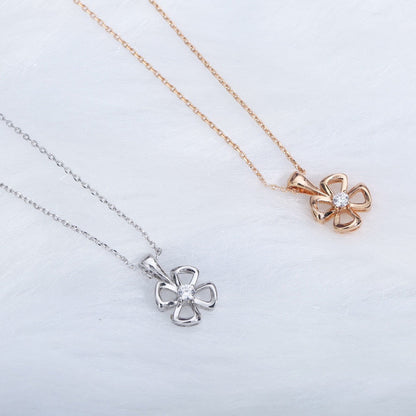 [TOPON]FIOREVER NECKLACE DIAMOND CENTER