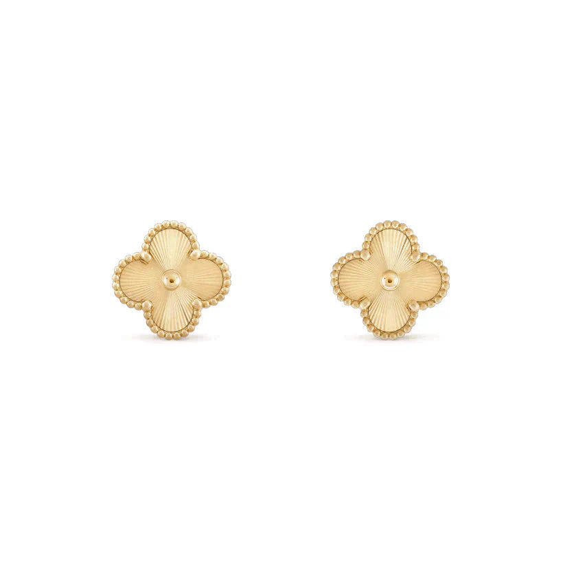 [TOPON]CLOVER MEDIUM 1 MOTIFS LASER EARRINGS